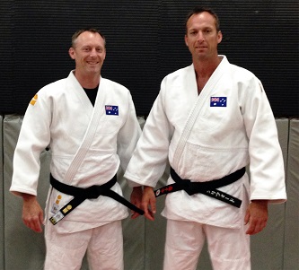 Jim and Steve Clifford - Judo Black Belts