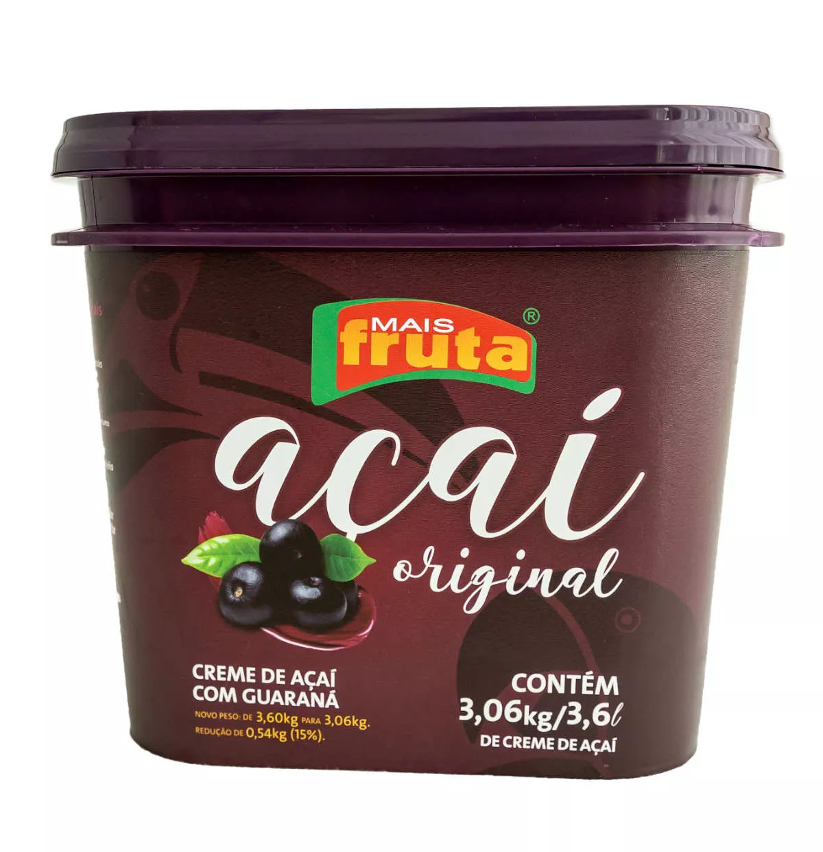 We have various sized tubs of pure acai available, depending on the size of your freezer