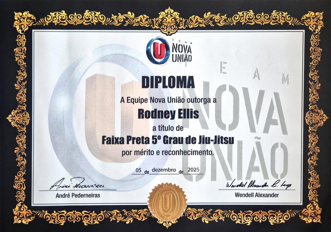 5th Degree Black Belt - The highest ranked BJJ Instructor in the Sutherland Shire