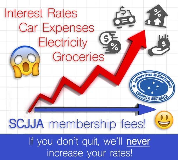 Our prices do not increase for current members